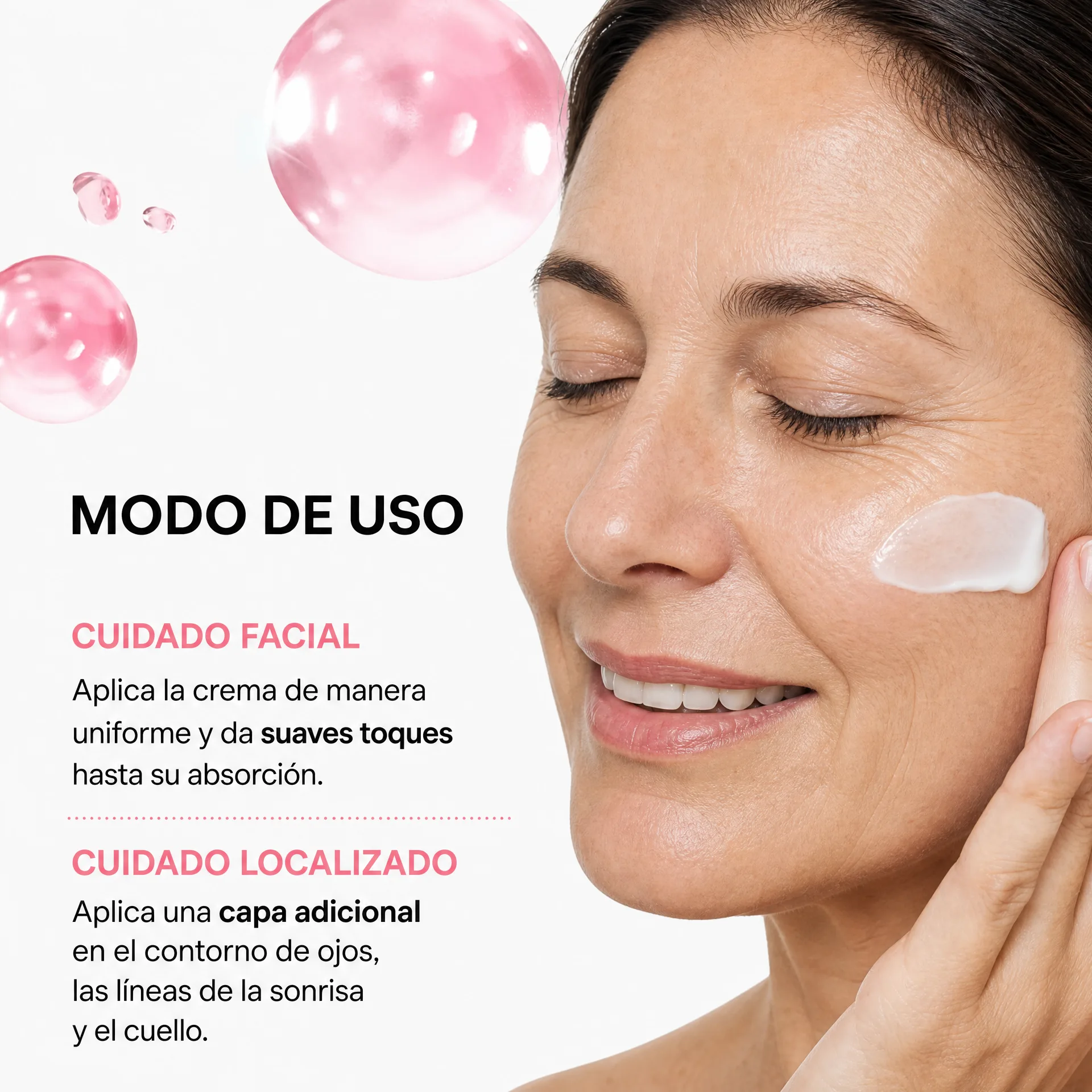 Aplicación facial y localizada del dúo Firmeza Viva