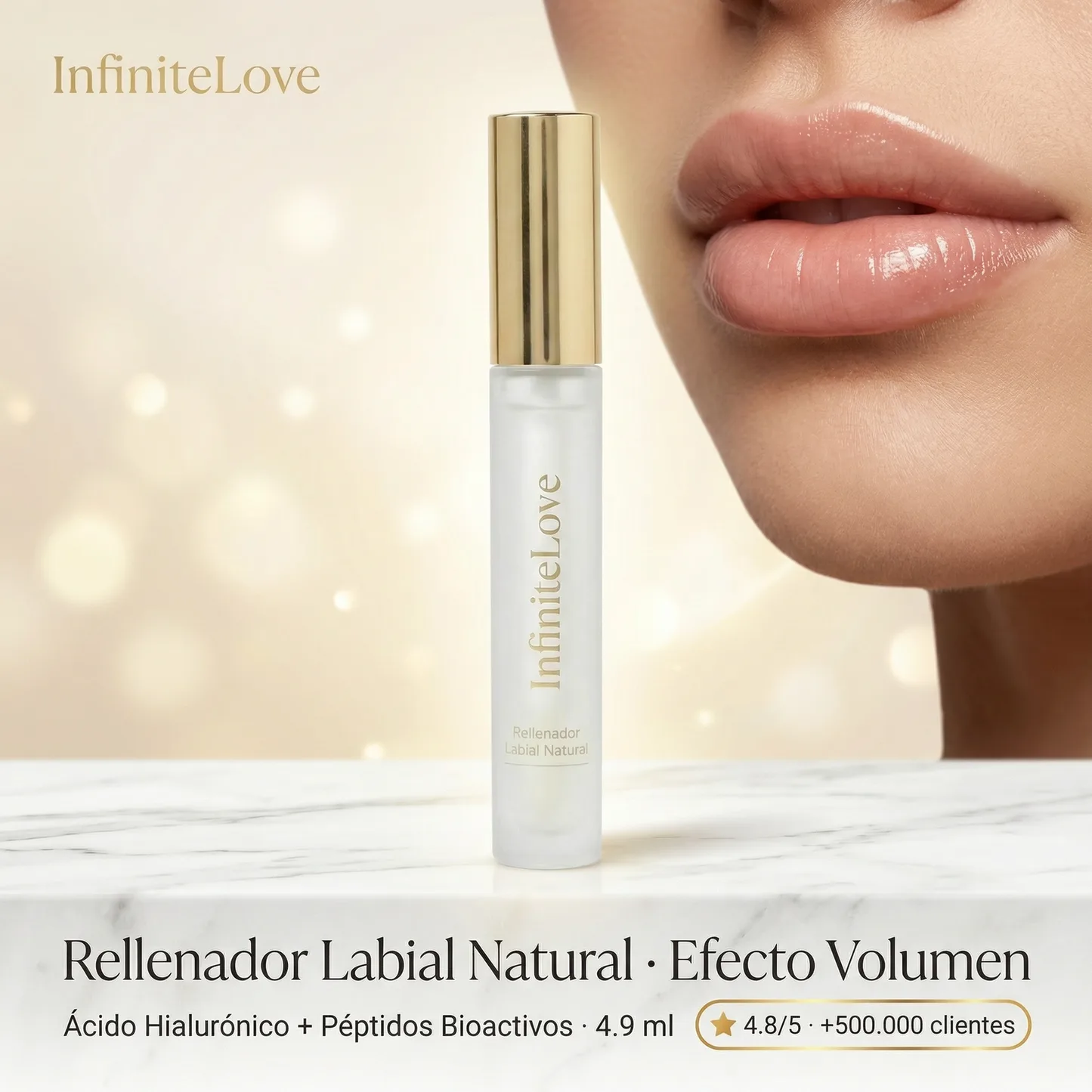 Rellenador Labial Natural - Efecto Volumen