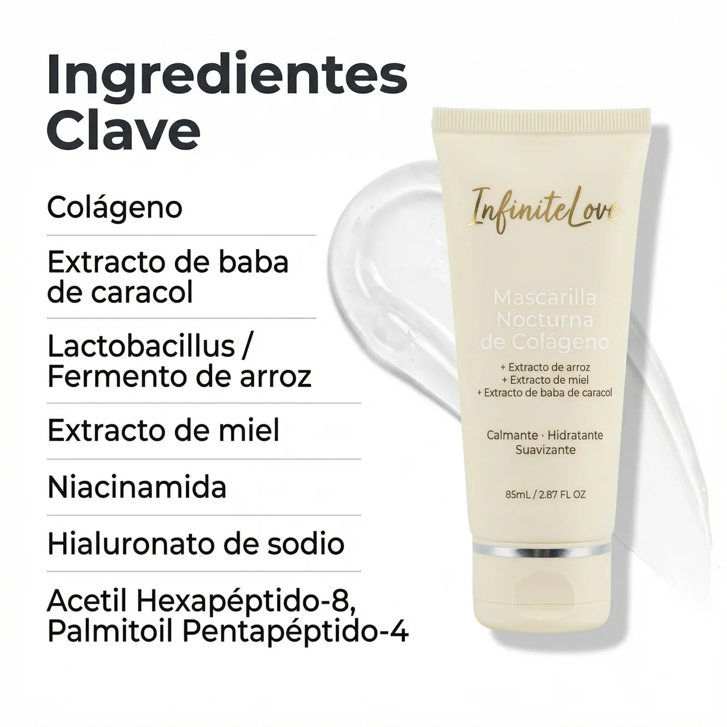 Mascarilla Peel-Off de Colágeno  – Efecto Piel Firme y Luminosa