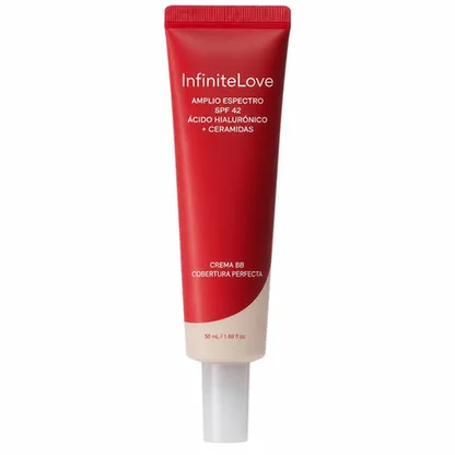 Crema BB Cobertura Perfecta SPF 42 — Ácido Hialurónico + Ceramidas 50 ml