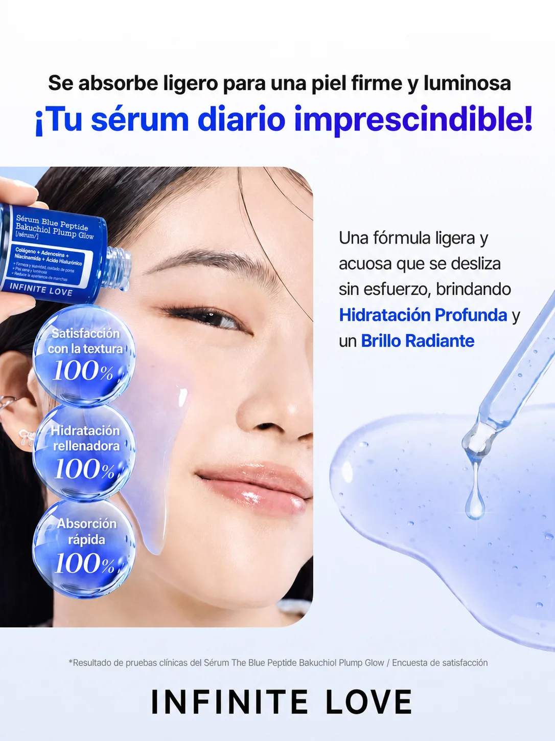 Sérum Blue Peptide Bakuchiol Plump Glow | Firmeza y Luminosidad