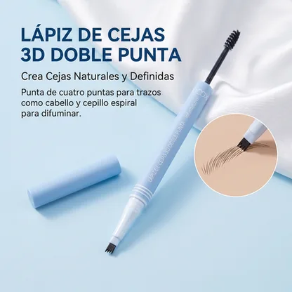 Lápiz de Cejas 3D Doble Punta Hero