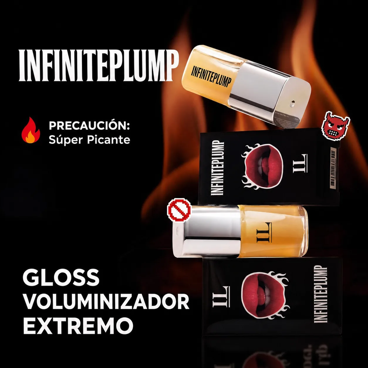 InfinitePlump - Gloss Voluminizador de Labios 4g