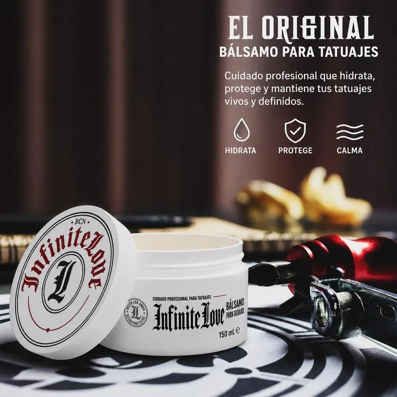 Bálsamo para Tatuajes Profesional — Vegano y Sin Petrolatos 150ml