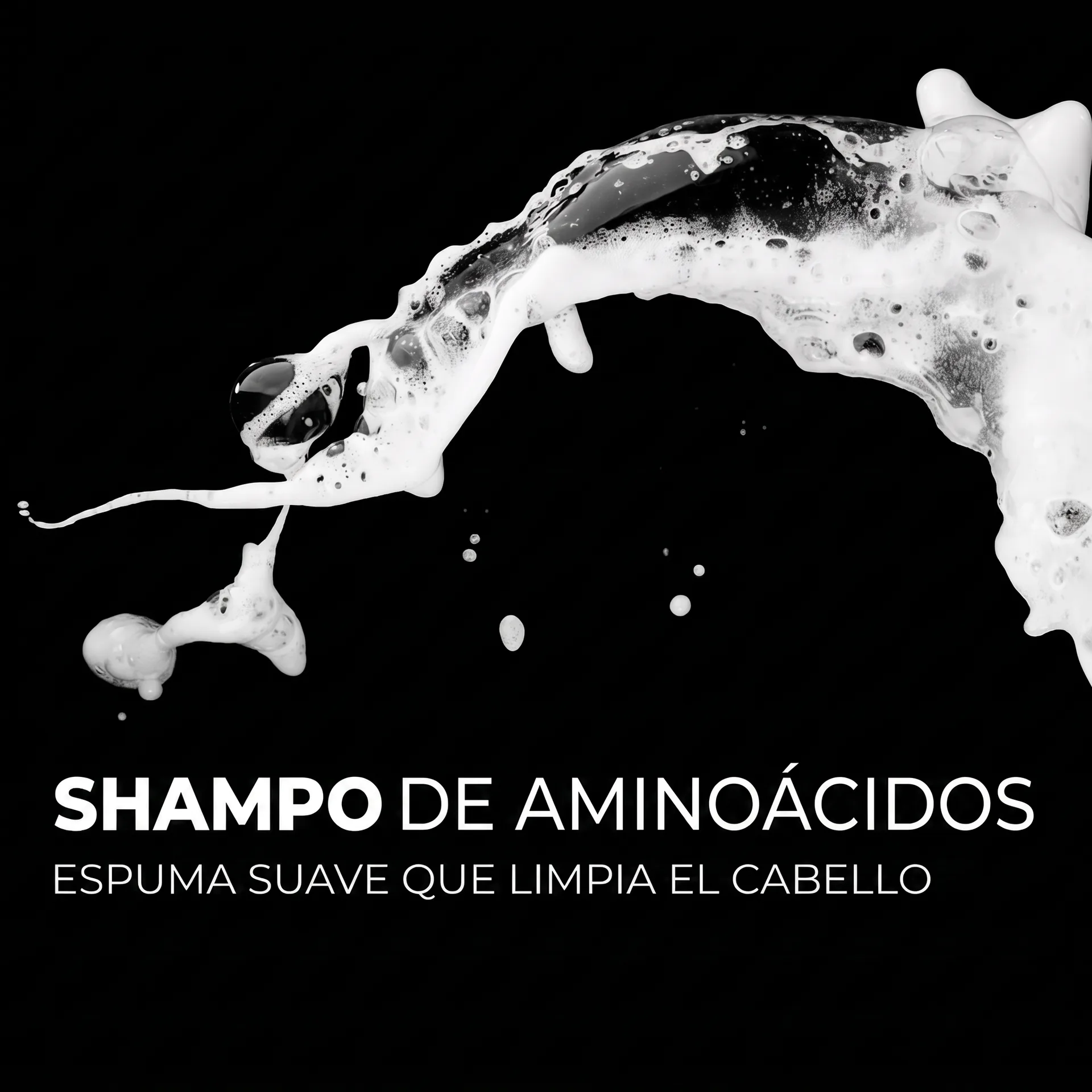 Shampoo de Aminoácidos - Espuma Suave