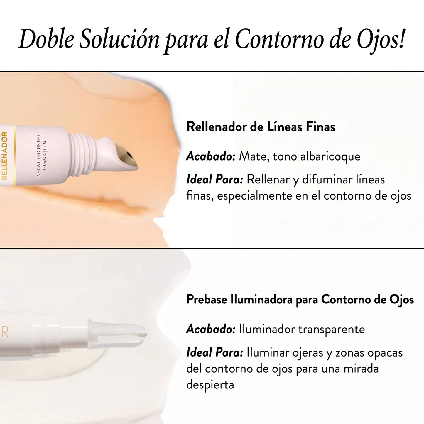 Rellenador de Líneas Finas - Primer Difuminador con Aplicador Metálico 15g