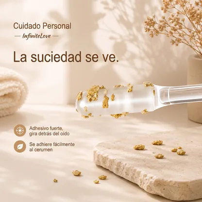 Limpiador de Oidos Adhesivo Reutilizable - 24 Unidades
