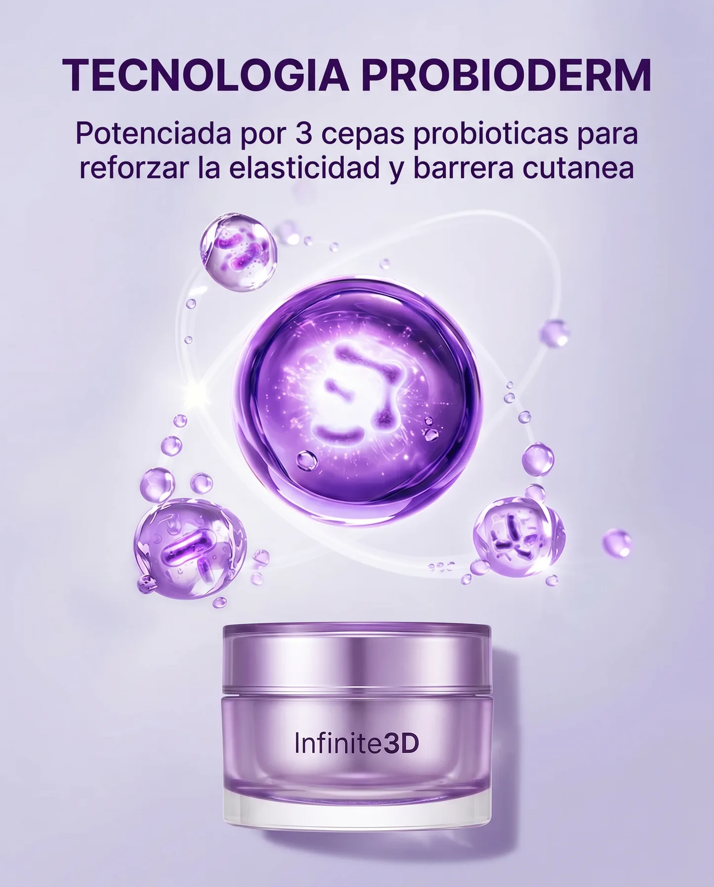 Infinite3D - Crema Lifting 3D Coreana con 17 Péptidos
