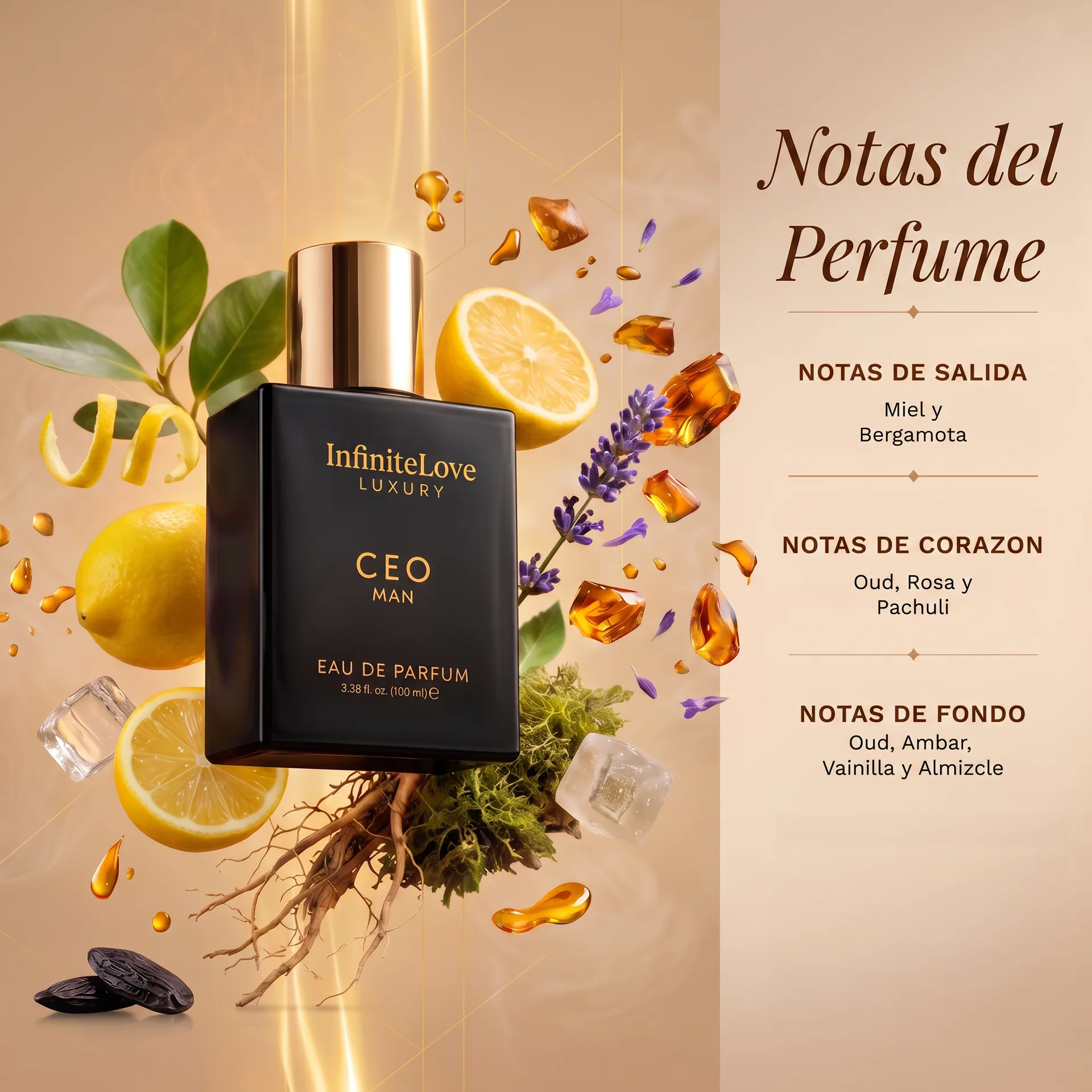 CEO MAN Notas del Perfume - InfiniteLove