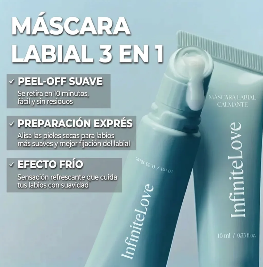Beneficios 3 en 1: Peel-off suave, Prep express y Efecto frío