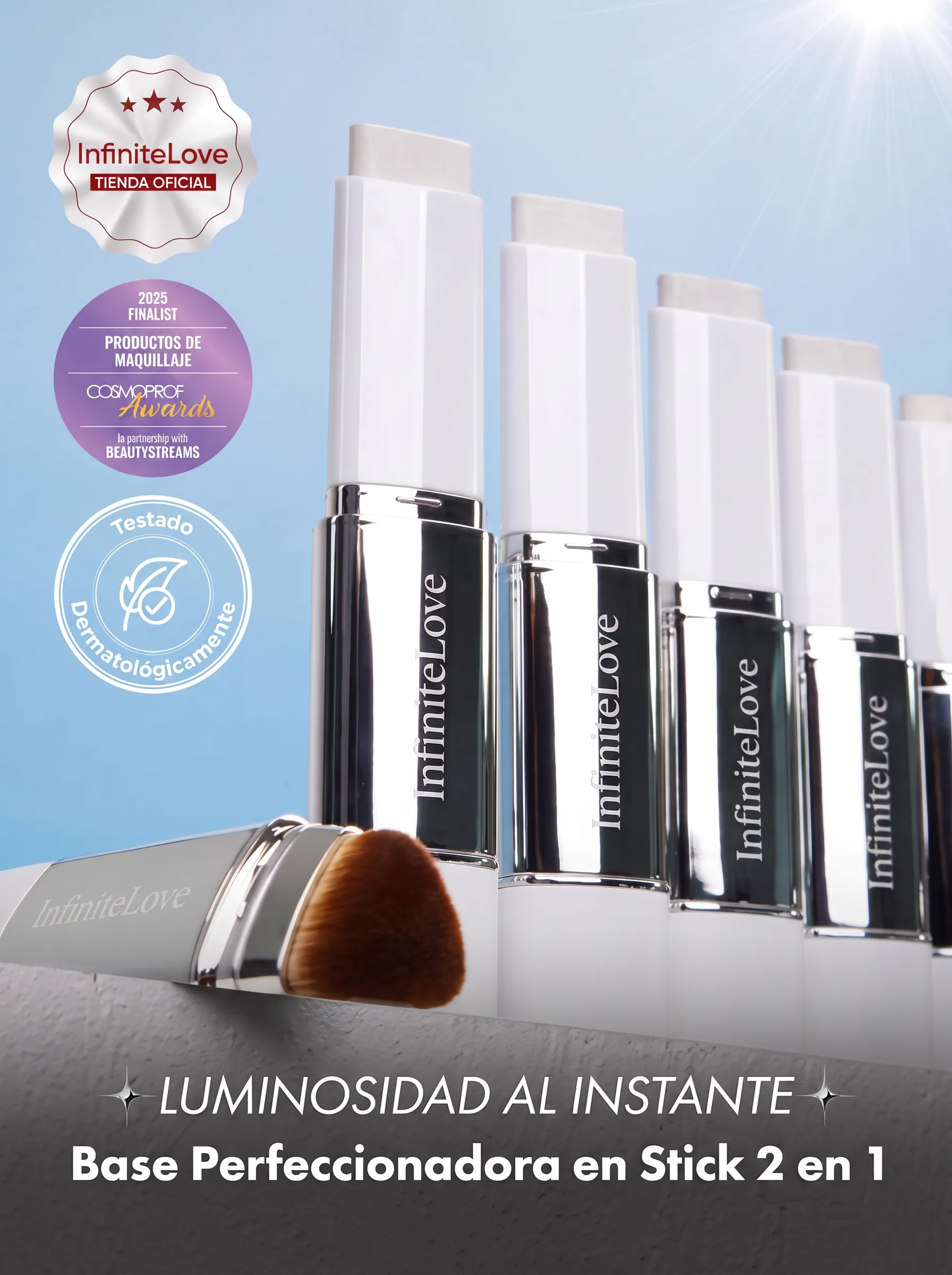 Luminosidad al instante y sellos de calidad