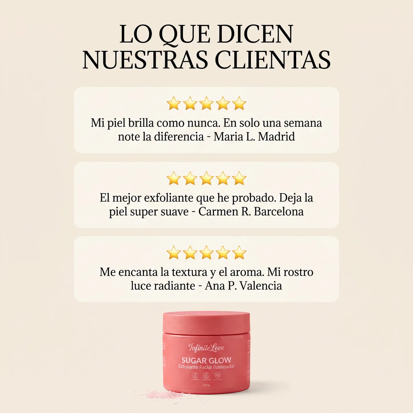 Testimonios Clientas