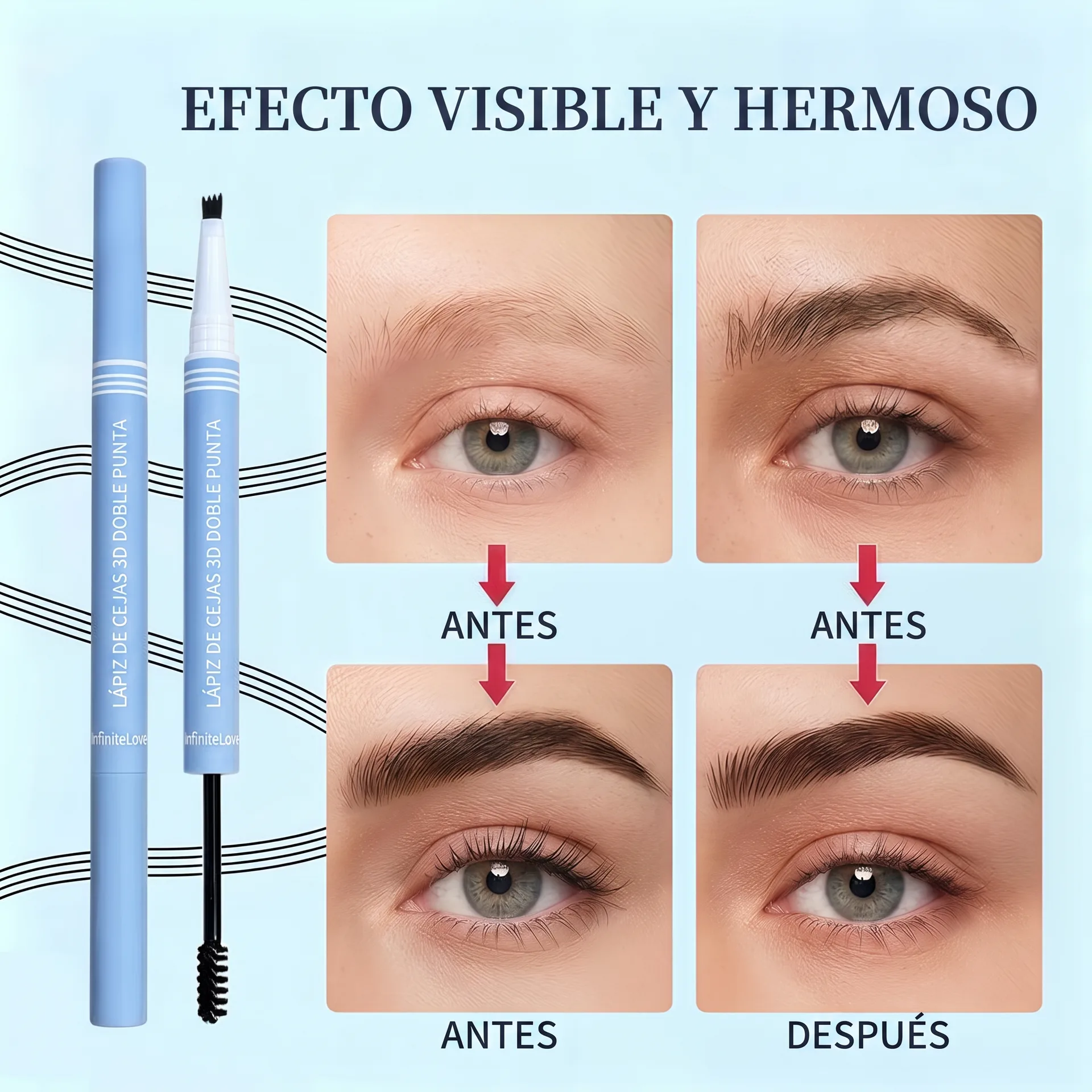 Efecto Visible y Hermoso - Antes y Después