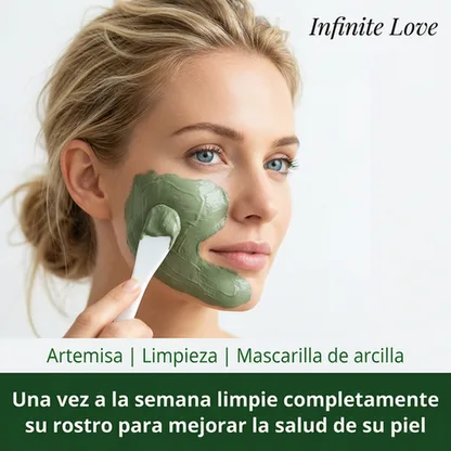 Mascarilla Calmante de Arcilla con Artemisa – Purifica y Equilibra la Piel