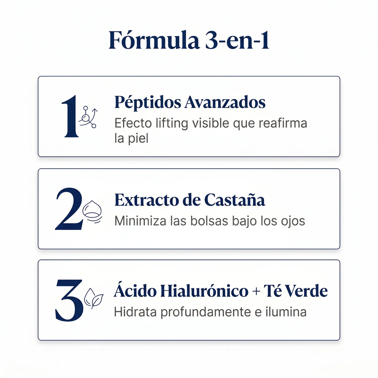 Gel Reafirmante Instantáneo para Ojos