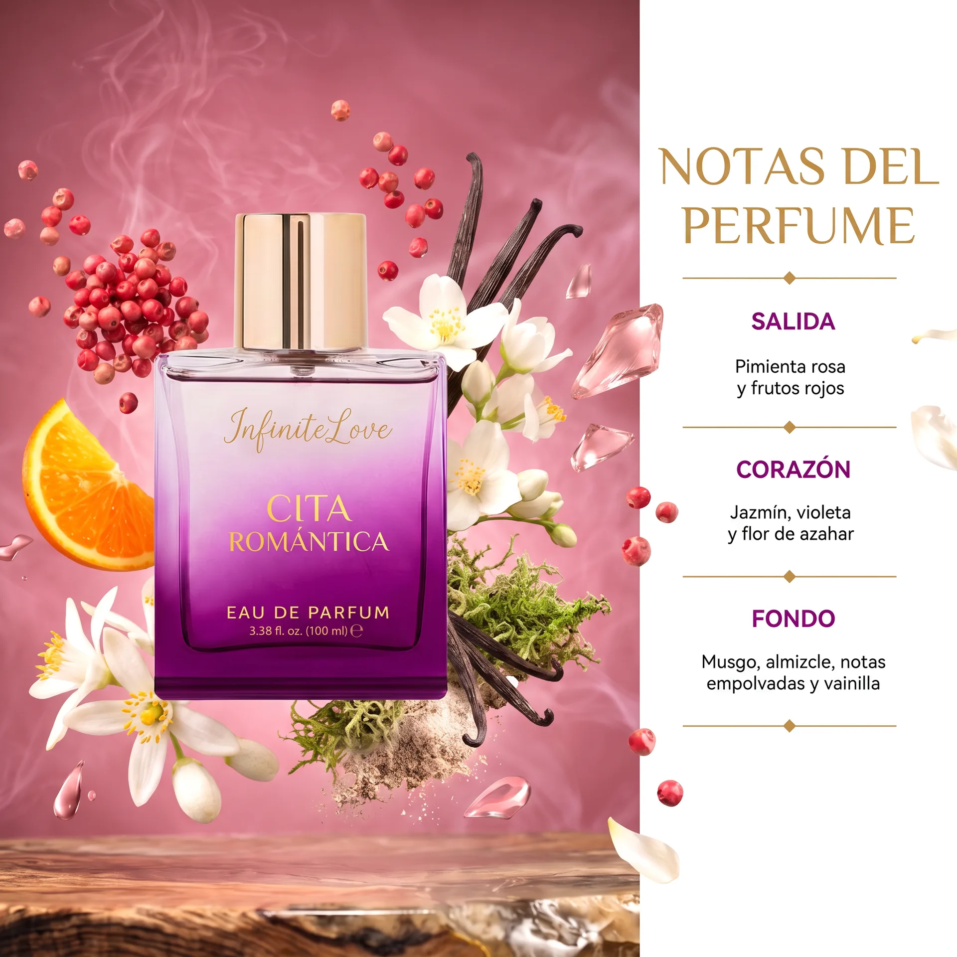 Notas olfativas de Cita Romántica