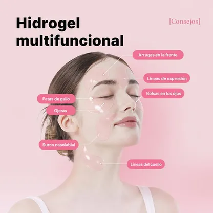 Parches de Hidrogel de Colágeno con Péptidos para Ojos — 60 uds