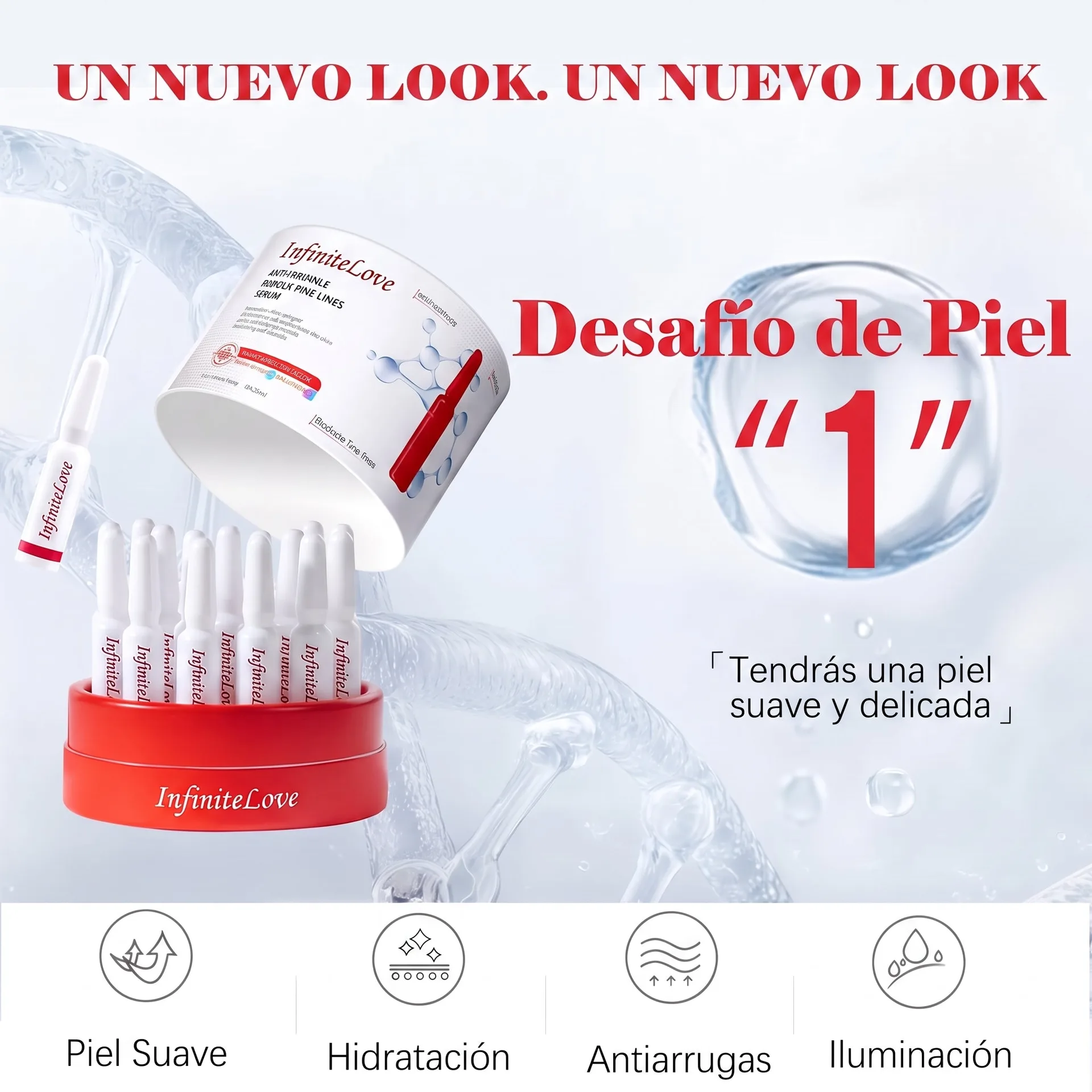 Un Nuevo Look - Piel Suave Hidratación Antiarrugas Iluminación