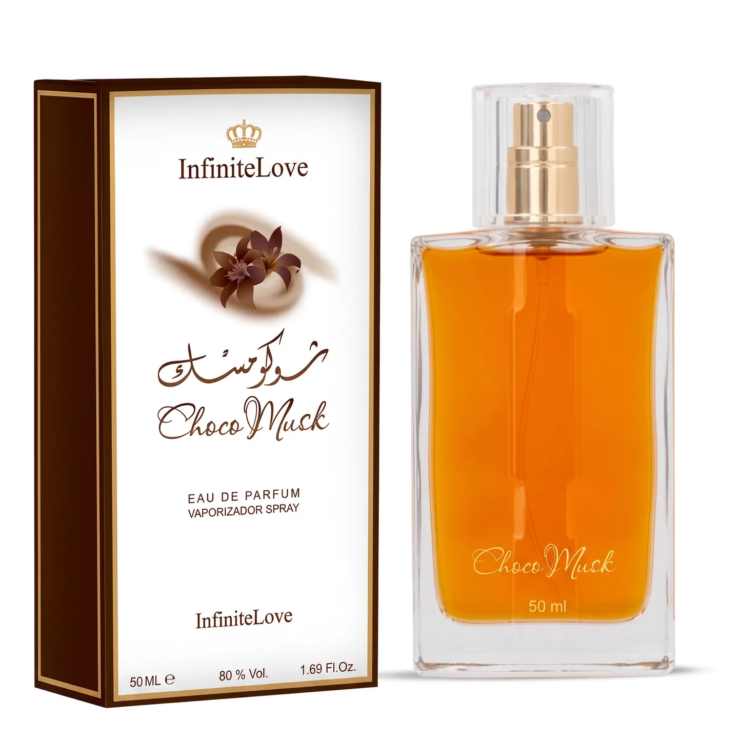 Choco Musk Eau de Parfum Fragancia Gourmet Chocolate Vainilla Almizcle Unisex 50ml