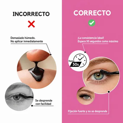 InfiniteLove Dúo Fijación — Adhesivo y Sellador para Pestañas 2 en 1, 10 ml
