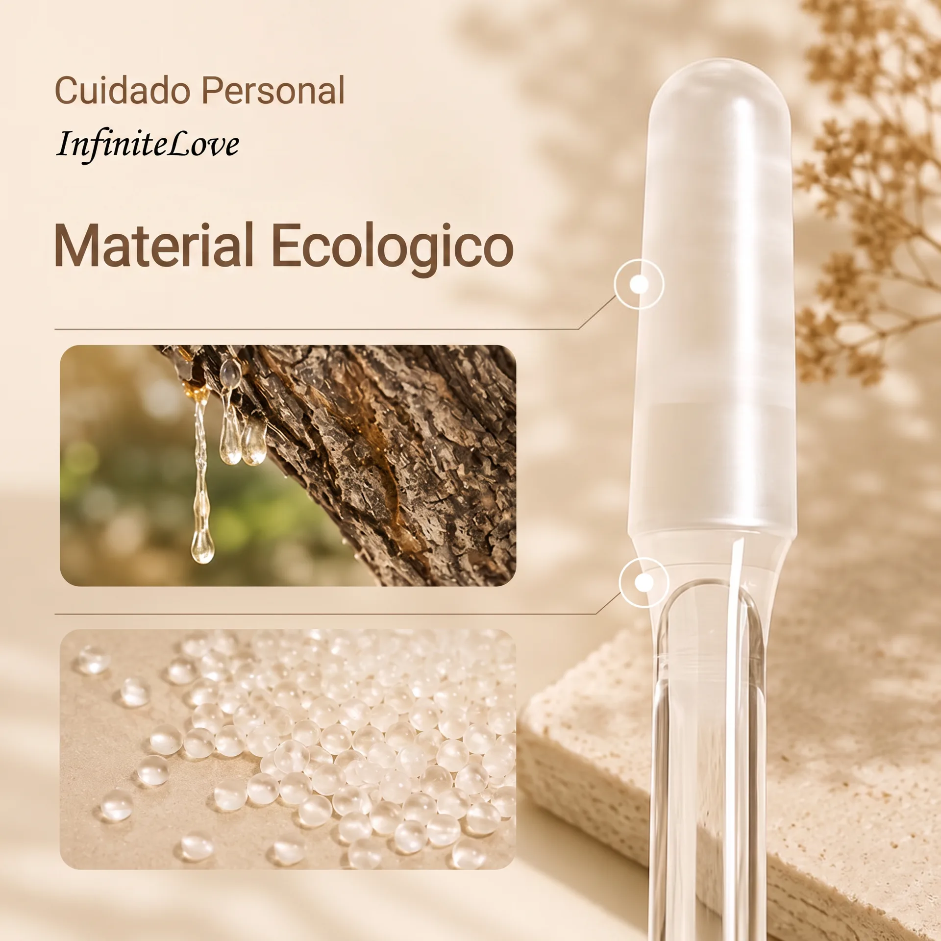 Material Ecologico - Resina Natural InfiniteLove
