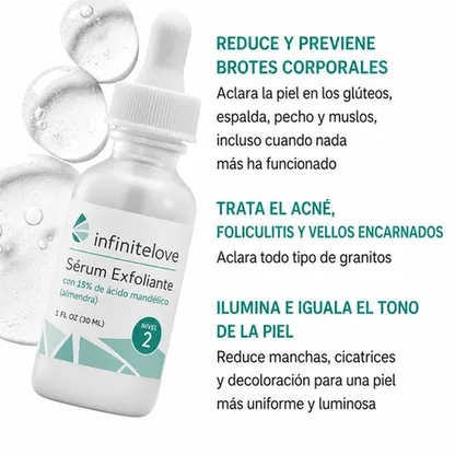 Sérum Exfoliante Corporal — Ácido Mandélico 15% Level 2 30ml